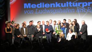Jede Menge Beteiligte des Tators "Wer bin ich", u.a. Ulrich Tukur und Barbara Philipp   