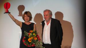 Corinna Harfouch und Dr. Michael Kötz  