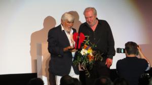 Mario Adorf, Dr. Michael Kötz und der Preis 