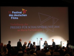 Der 2. Preis für Schauspielkunst des Festivals