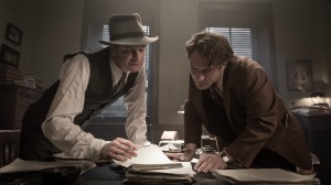 Maxwell Perkins (Colin Firth) und Thomas Wolfe (Jude Law)