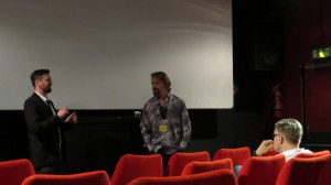 Der Schauspieler Jani Volanen präsentiert seinen Film "The Mine"