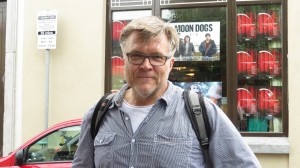 Regisseur Petri Kotwica der mit seinem Film "Absolution" in Galway war.