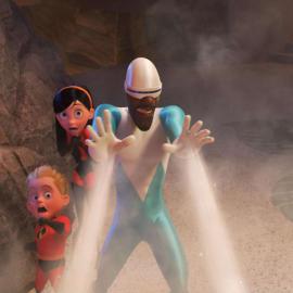 Frozone ist auch wieder mit von der Partie.