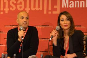 Regisseur Jawad Rhalib und Produzentin Christine Migeotte 