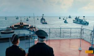Die russische Flotte auf See