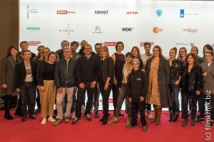 Vom Team zum Film "Sterne über uns" waren viele gekommen.