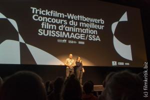 Der Trickfilm/Animations-Wettbewerb in Solothurn.Mit sehr kreativen Filmen.