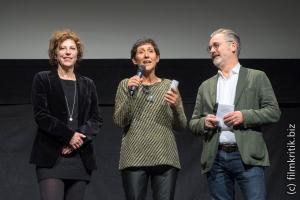 Vom Film "Jagdzeit" ist die Regisseurin Sabine Boss (l.) gekommen.