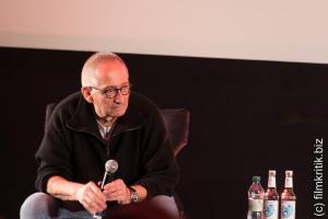 Der deutsche Regisseur Dominik Graf beim Artist Talk des Filmfestivals in Köln.