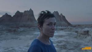 Frances McDormand in the film NOMADLAND