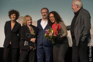 Den Preis für den besten Film ging an "Ivie wie Ivie", dessen völlig überraschten Regisseurin Sarah Blaßkiewitz den Preis entgegennahm.