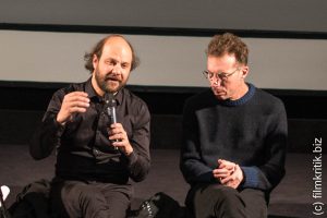 Die beiden Hauptdarsteller des Films Los Delincuentes (dt: Die Missetäter). Daniel Elías und Esteban Bigliardi.