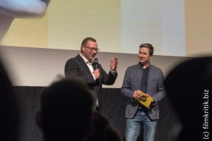 Die Preisverleihung des 72. Internationalen Filmfestivals Mannheim HeidelbergMit dem Festivalleiter Sascha Keilholz...