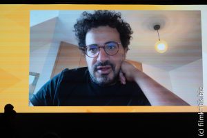 Der Publikumspreis ging an Across the Sea von Saïd Hamich Benlarbi, der eine Videobotschaft schickte.