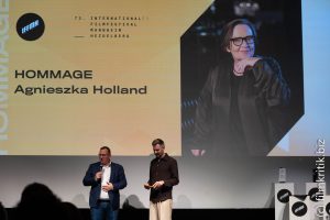 Es gab auch eine Hommage für Agnieszka Holland.