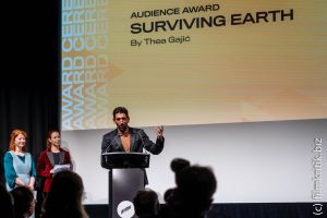 ... den der Hauptdarsteller Slavko Sobin entgegennahm